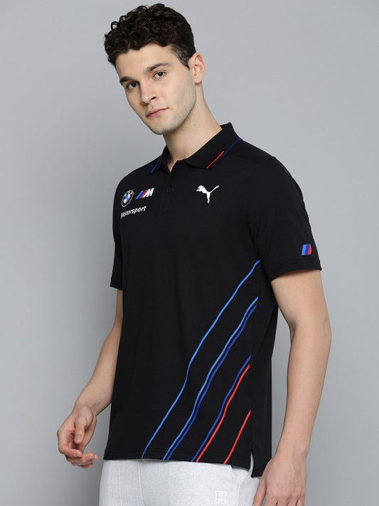 PUMA Motorsport Men BMW Team Polo Collar T-shirt