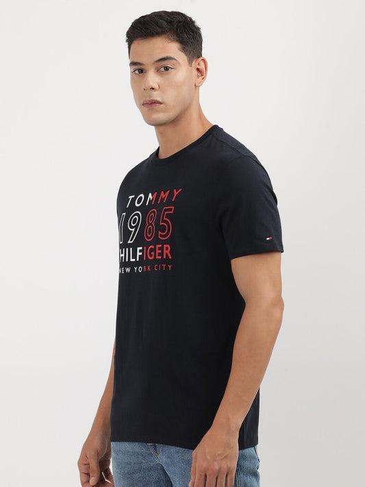 Tommy Hilfiger Men Typography Printed T-shirt